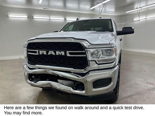 Bright White Clearcoat 2020 RAM 2500 Tradesman Crew Cab 4x4 6'4' Box