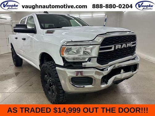 Bright White Clearcoat 2020 RAM 2500 Tradesman Crew Cab 4x4 6'4' Box