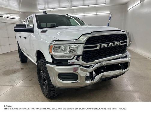 Bright White Clearcoat 2020 RAM 2500 Tradesman Crew Cab 4x4 6'4' Box