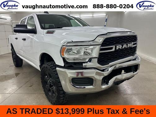 Bright White Clearcoat 2020 RAM 2500 Tradesman Crew Cab 4x4 6'4' Box