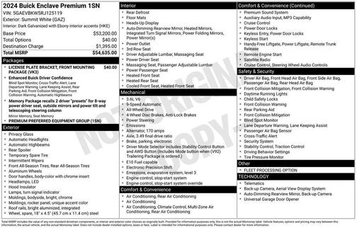 2024 Buick Enclave Premium AWD
