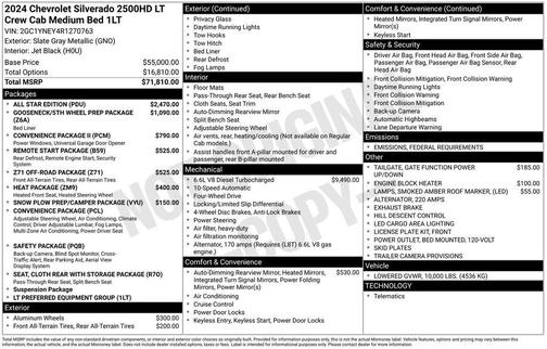 2024 Chevrolet Silverado 2500 LT