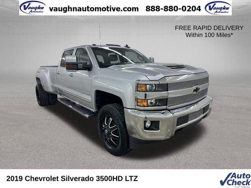Silver Ice Metallic 2019 Chevrolet Silverado 3500 LTZ