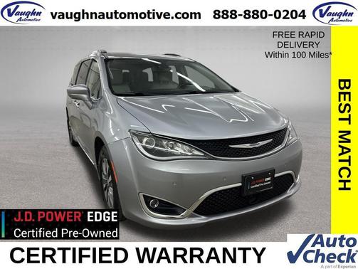Billet Silver Metallic Clearcoat 2020 Chrysler Pacifica Touring-L Plus