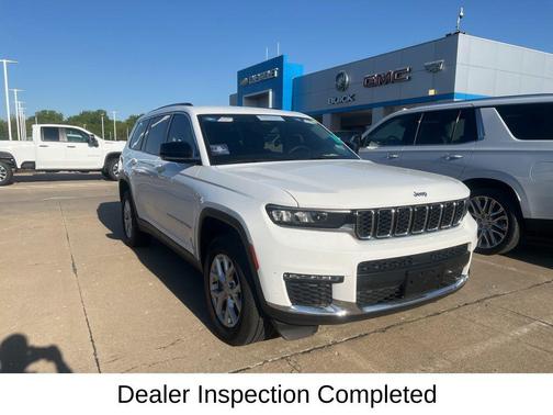 Bright White Clearcoat 2023 Jeep Grand Cherokee L Limited