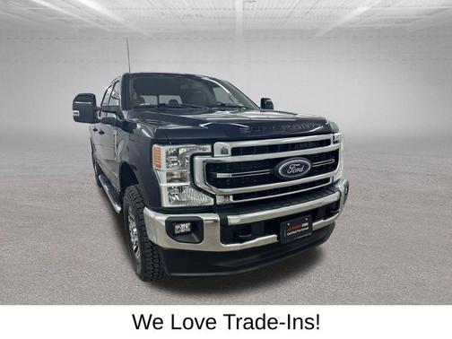 Antimatter Blue Metallic 2022 Ford F-250 Lariat