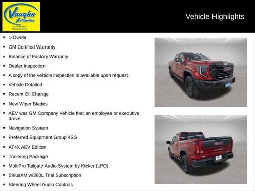 2025 GMC Sierra 1500 AT4X