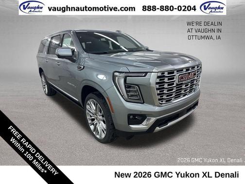 Sterling Metallic 2026 GMC Yukon XL Denali