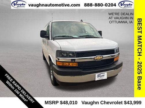 2025 Chevrolet Express 2500 RWD 2500 Regular Wheelbase WT