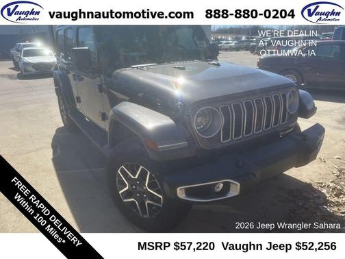 2026 Jeep Wrangler 4-Door Sahara 4x4