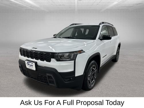 Bright White Clearcoat 2026 Jeep Cherokee Laredo 4x4