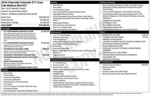 2024 Chevrolet Colorado Z71