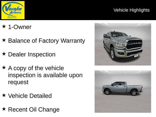 2024 RAM 2500 Big Horn Crew Cab 4x4 6'4' Box