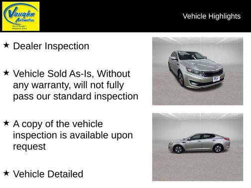 2013 Kia Optima Hybrid LX