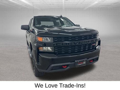 Black 2022 Chevrolet Silverado 1500 Limited Custom Trail Boss