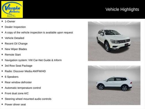 2020 Volkswagen Tiguan 2.0T SEL