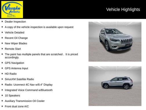 2019 Jeep Cherokee Limited