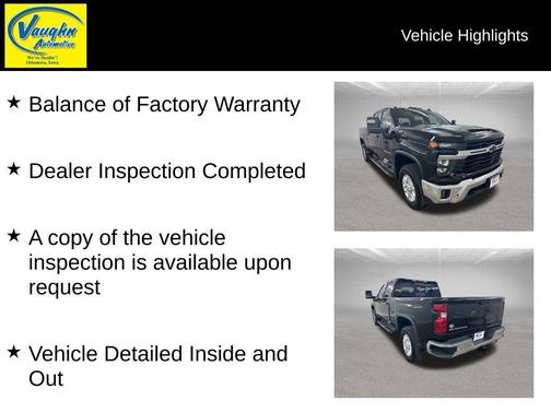 Black 2025 Chevrolet Silverado 2500 LT