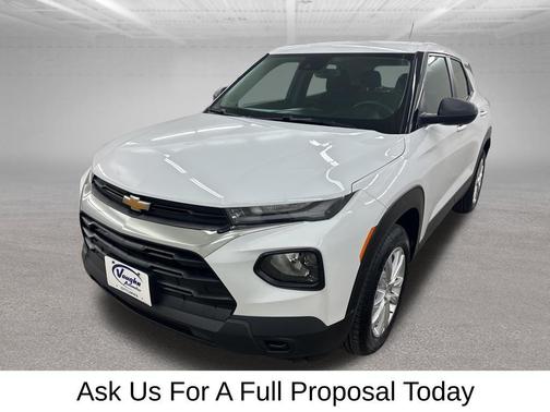 Summit White 2023 Chevrolet Trailblazer LS