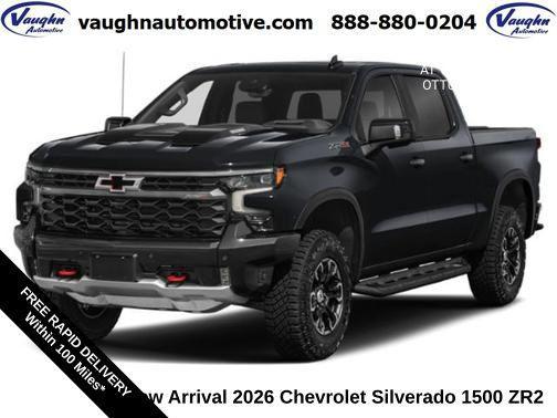 Black 2026 Chevrolet Silverado 1500 ZR2
