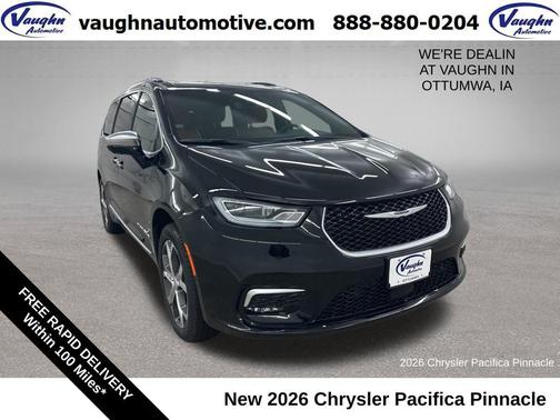 Diamond Black Crystal Pearlcoat 2026 Chrysler Pacifica L