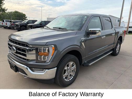 Carbonized Gray Metallic 2023 Ford F-150 Lariat
