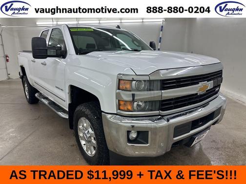 Summit White 2015 Chevrolet Silverado 2500 LTZ