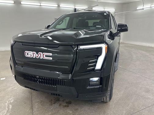 Onyx Black 2026 GMC Sierra EV Standard Range Elevation
