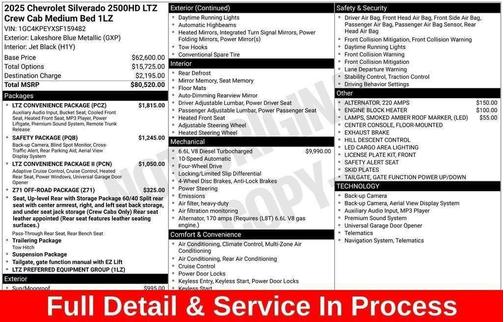 2025 Chevrolet Silverado 2500 LTZ