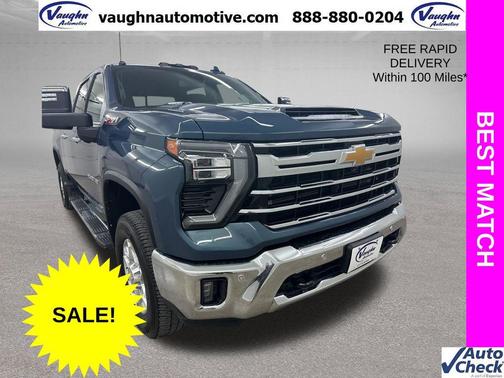 Lakeshore Blue Metallic 2025 Chevrolet Silverado 2500 LTZ