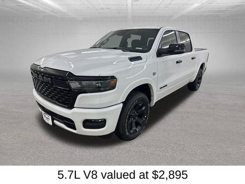 Bright White Clearcoat 2026 RAM 1500 Big Horn/Lone Star