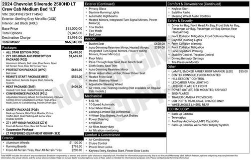 2024 Chevrolet Silverado 2500 LT