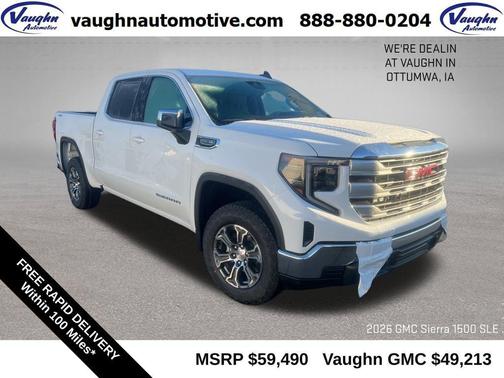 2026 GMC Sierra 1500 SLE