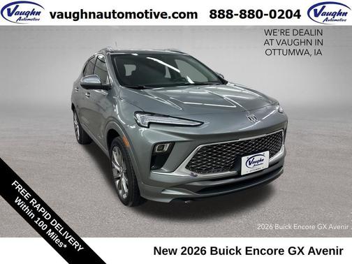 Moonstone Gray Metallic 2026 Buick Encore GX Avenir