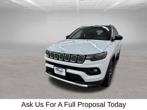 Bright White Clearcoat 2026 Jeep Compass Limited