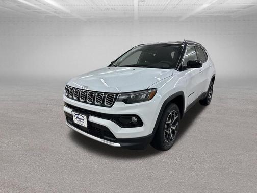 Bright White Clearcoat 2026 Jeep Compass Limited