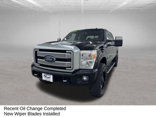 Shadow Black 2016 Ford F-250 Platinum