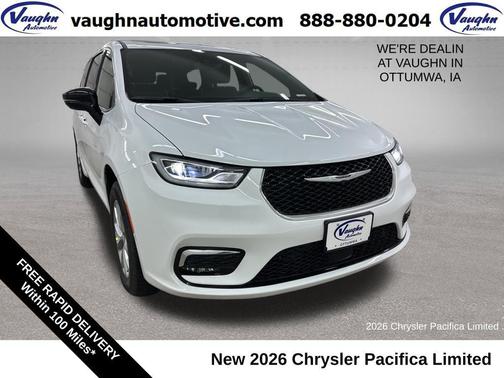 Bright White Clearcoat 2026 Chrysler Pacifica Limited