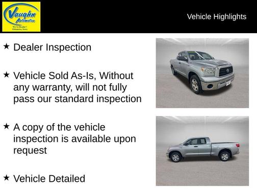 2008 Toyota Tundra Base