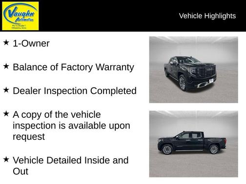 Onyx Black 2025 GMC Sierra 1500 Denali Ultimate