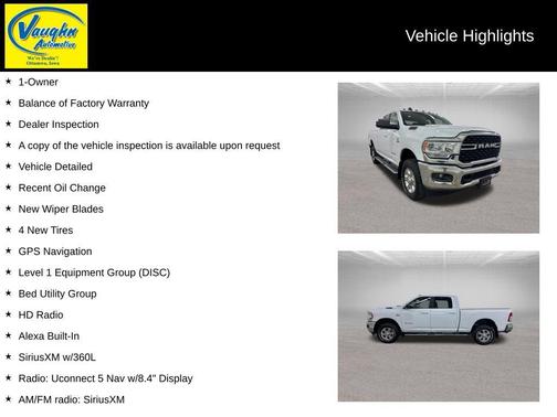 2022 RAM 2500 Big Horn Crew Cab 4x4 6'4' Box