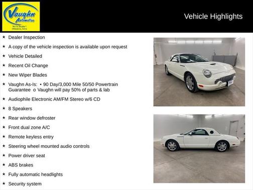 2002 Ford Thunderbird Base
