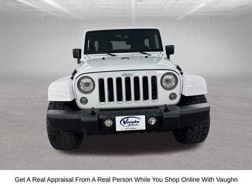 Bright White Clearcoat 2017 Jeep Wrangler Unlimited Sahara