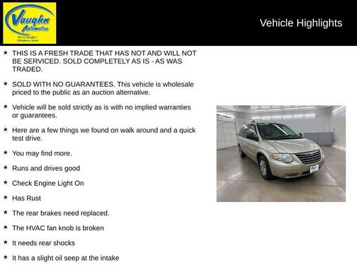 2005 Chrysler Town & Country Limited