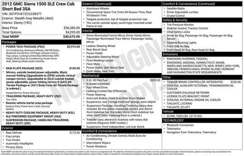 2012 GMC Sierra 1500 SLE