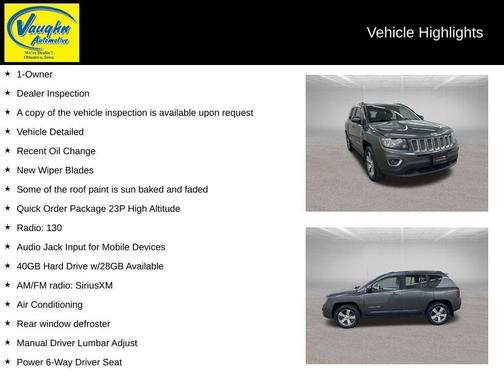 2017 Jeep Compass High Altitude