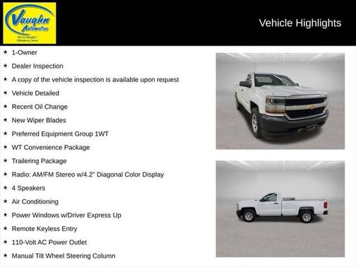 2017 Chevrolet Silverado 1500 WT
