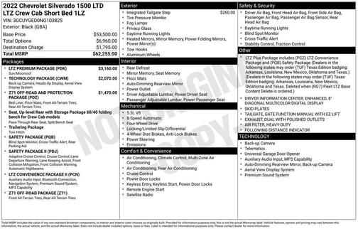 2022 Chevrolet Silverado 1500 LTZ