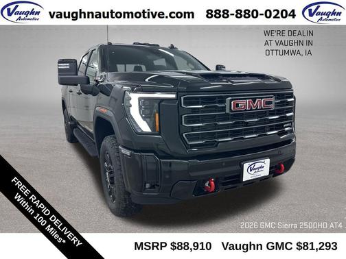 2026 GMC Sierra 2500 AT4