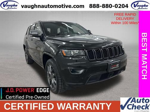 2021 Jeep Grand Cherokee 80th Anniversary 4X4